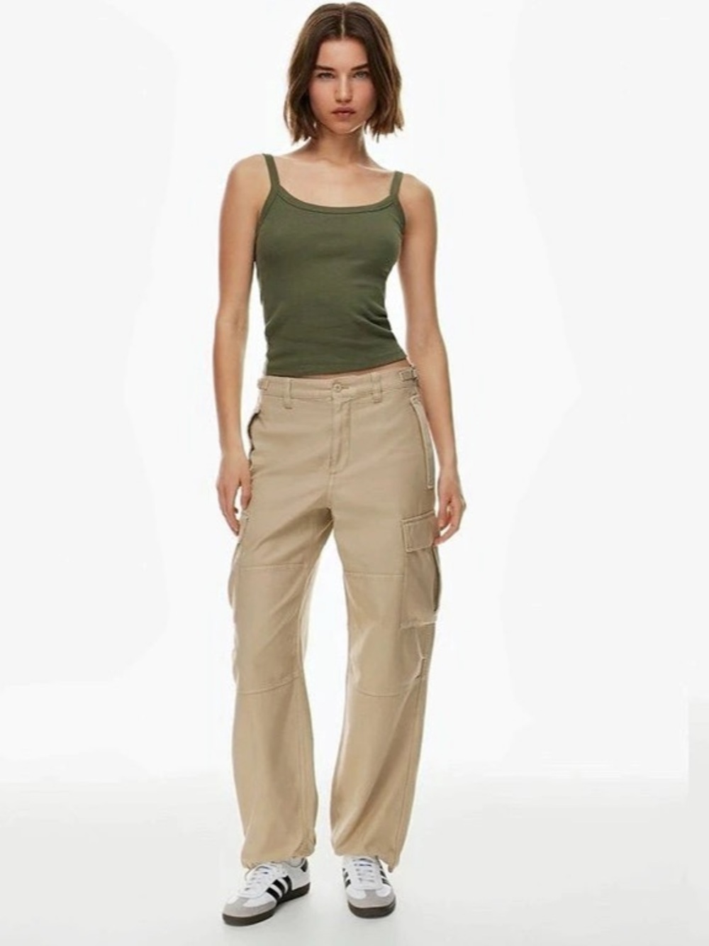 Tna Supply Cargo Pant Cargo Pants in Beige Size 8 NWT